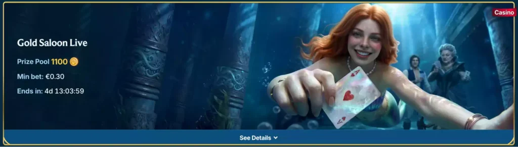 Casino Tournaments at Aquaspins